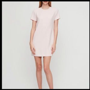 Babaton Aritzia Patricio pink dress
